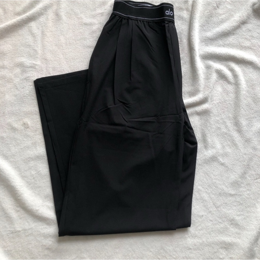 Alo Black Suit Up Trousers - size M